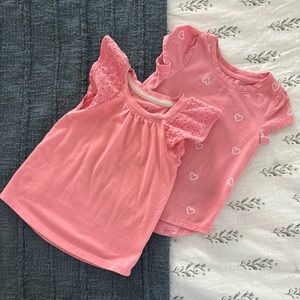 Cat & Jack Girls’ Shirts - 2T
